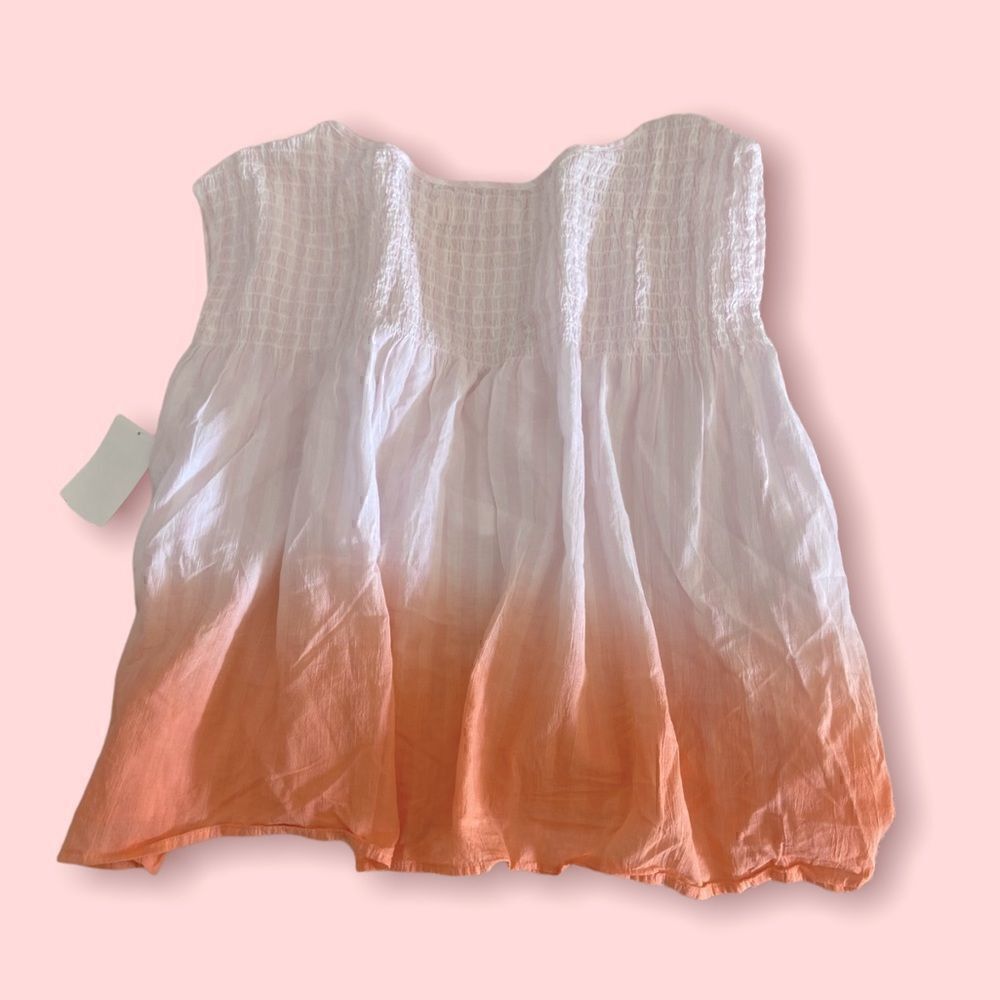 Free People Little Bit Of Something Ombre Top size S - Picture 3 of 10